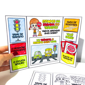 🚦✨ LAPBOOK SEMANA DO TRÂNSITO