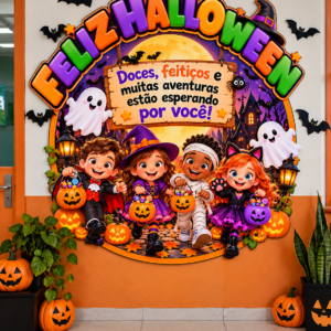 Painel de Halloween